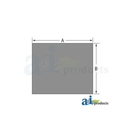 A & I Products Floor Mat Material, Bulk 72" X 60 0" x0" x0" A-CFM260
